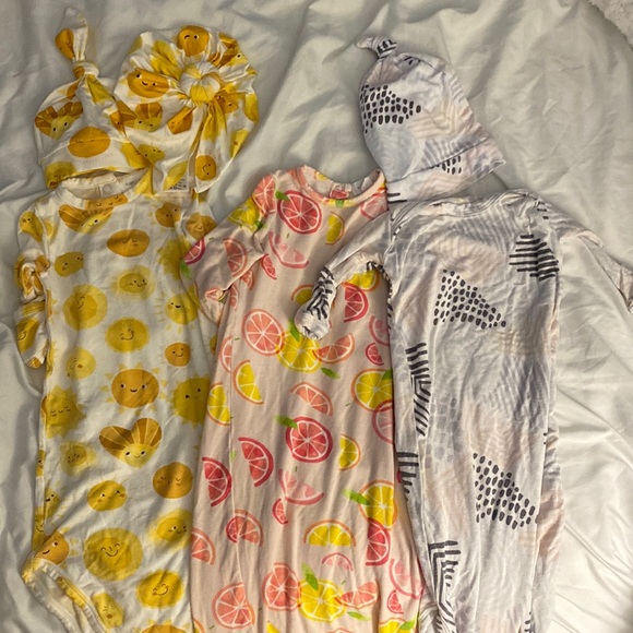 Angel Dear Pajamas 3 Sleep Knotted Gowns Bamboo Poshmark